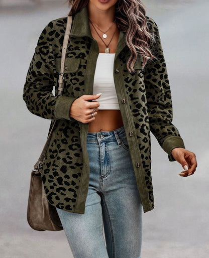 Yuria | Dschungel Chic Leopard Jacke