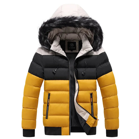 Bonafita Thermo-Winterjacke mit Fellkapuze