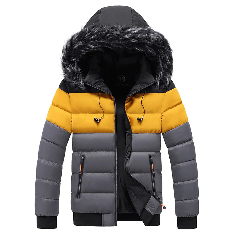 Bonafita Thermo-Winterjacke mit Fellkapuze