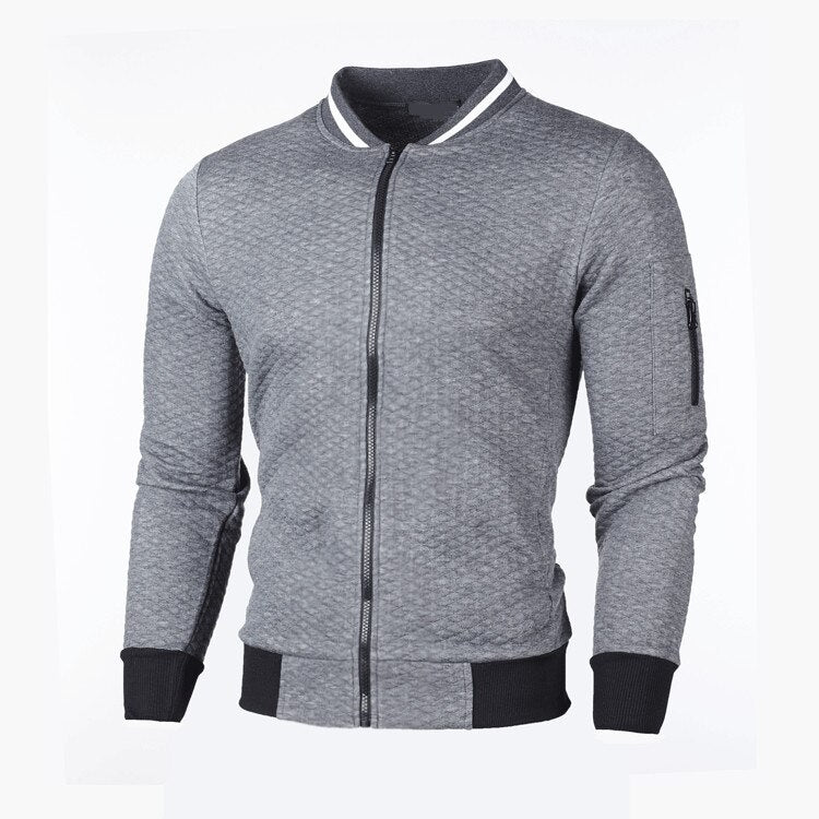 Konstantin - Minimalistische, warme Herren-Jacke aus Polyester