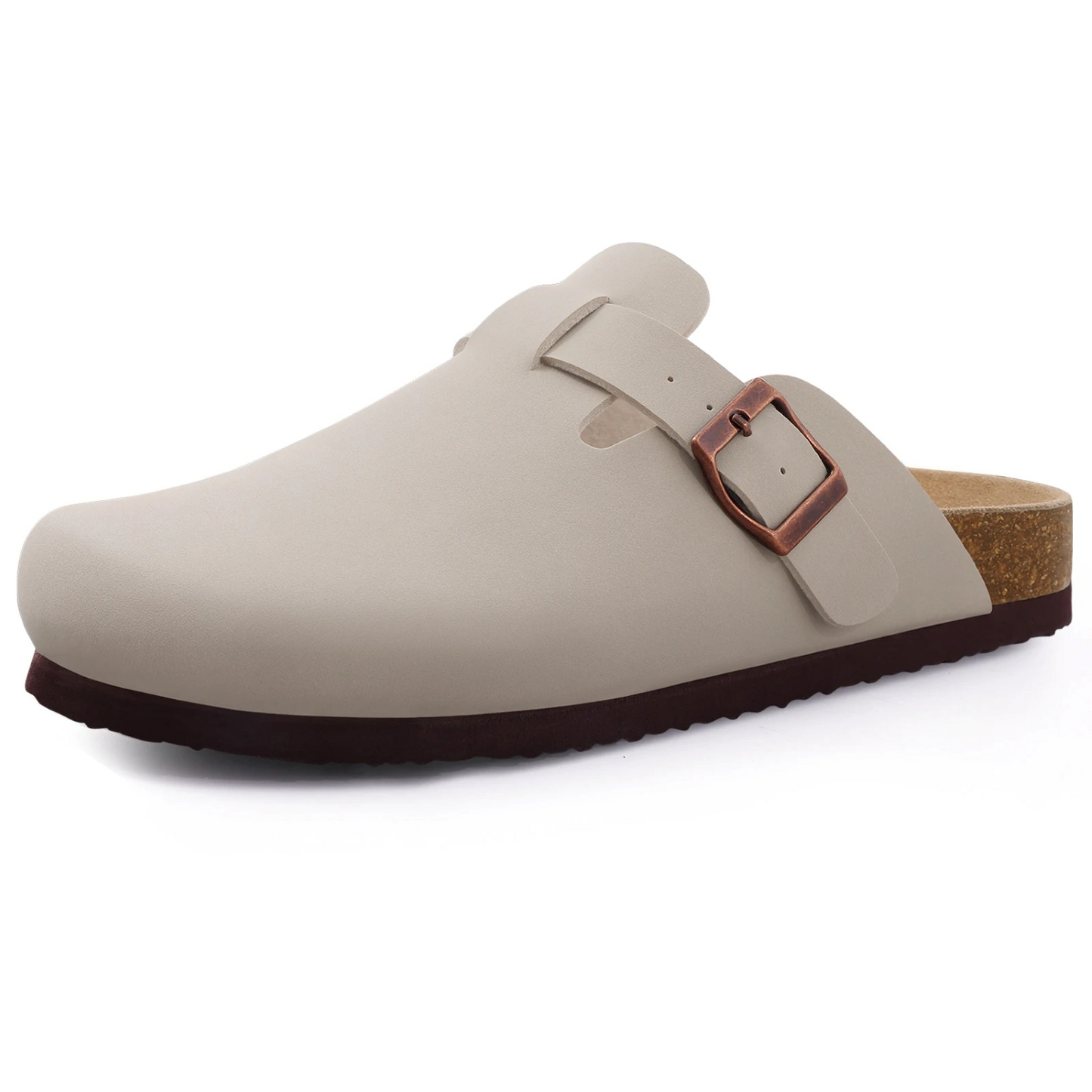 Robuste Wildleder-Clogs - Charmie