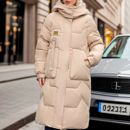 Lange Winter-Parka-Jacke für Frauen - Axella