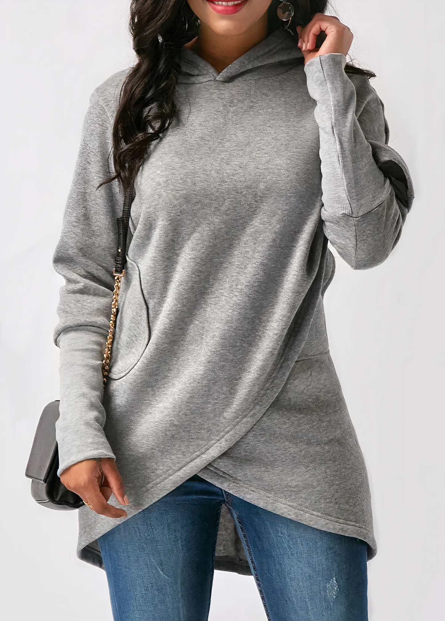 Stylischer asymmetrischer Hoodie - Emersyn