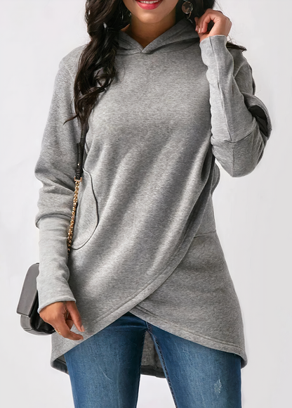 Stylischer asymmetrischer Hoodie - Emersyn