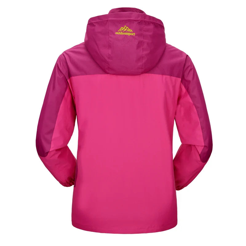 Wasserdichter Trekking-Windbreaker für Frauen - Denise