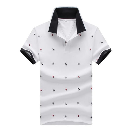 Aarav | Stilvoll gemustertes Poloshirt