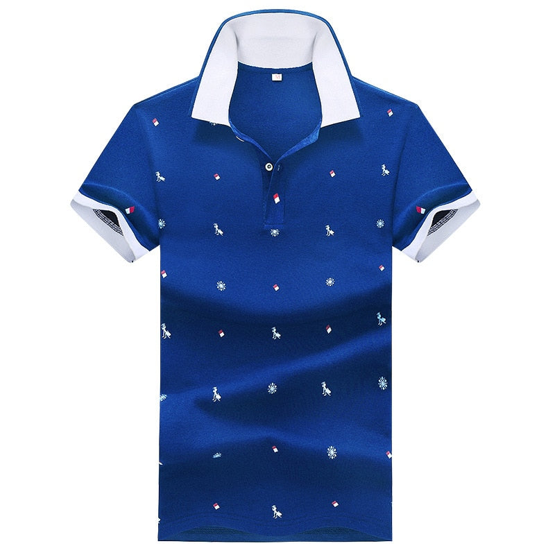 Aarav | Stilvoll gemustertes Poloshirt