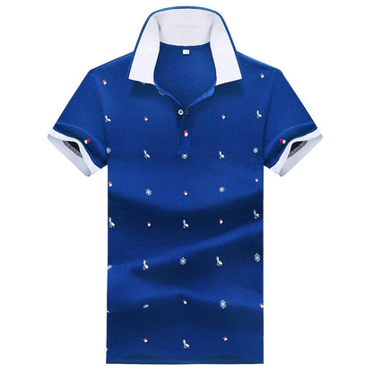 Aarav | Stilvoll gemustertes Poloshirt