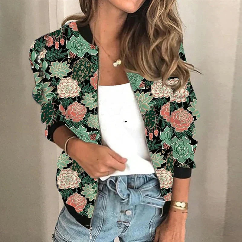 Blumen Bomber | Vintage & Casual