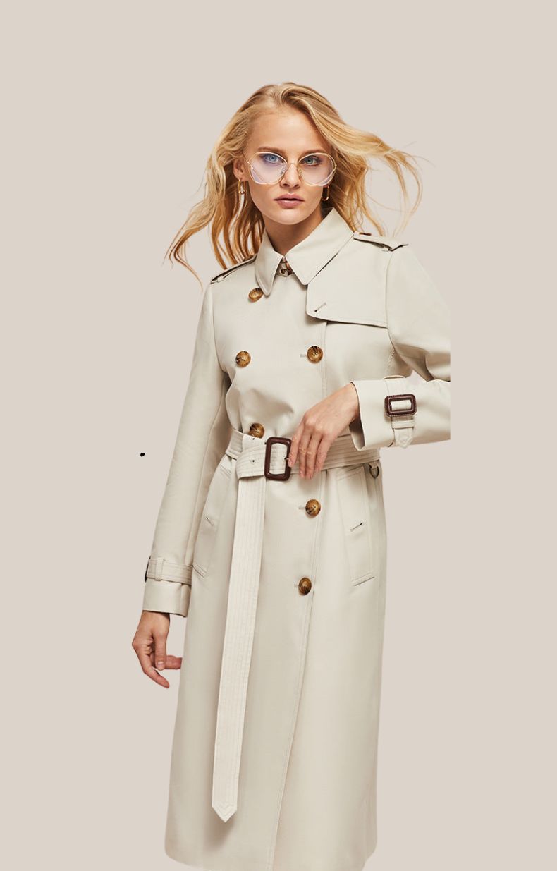 Damen Casual Trenchcoat für den Winter - Liva