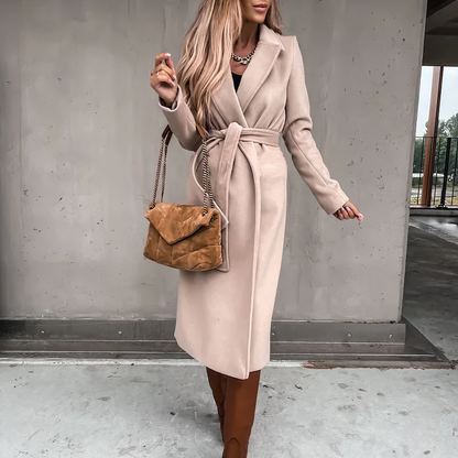 Schicker Trenchcoat aus Wollmischung - Nicole