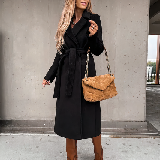 Schicker Trenchcoat aus Wollmischung - Nicole