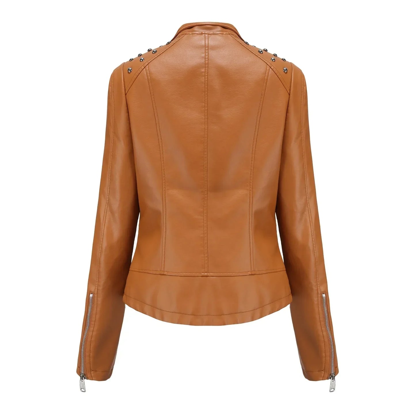 Stylische Slim Lederjacke - Doutzen