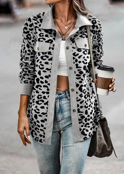 Yuria | Dschungel Chic Leopard Jacke